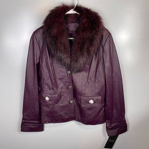 NWT Terry Lewis Classic Luxuries Genuine Jacket